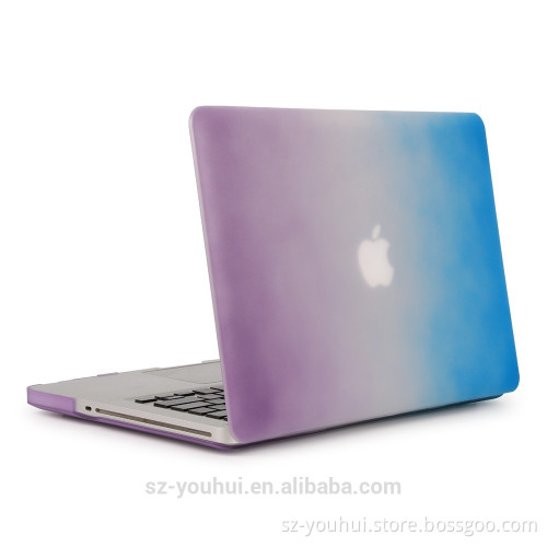 Latest version rainbow multi color bottom case for macbook a1342